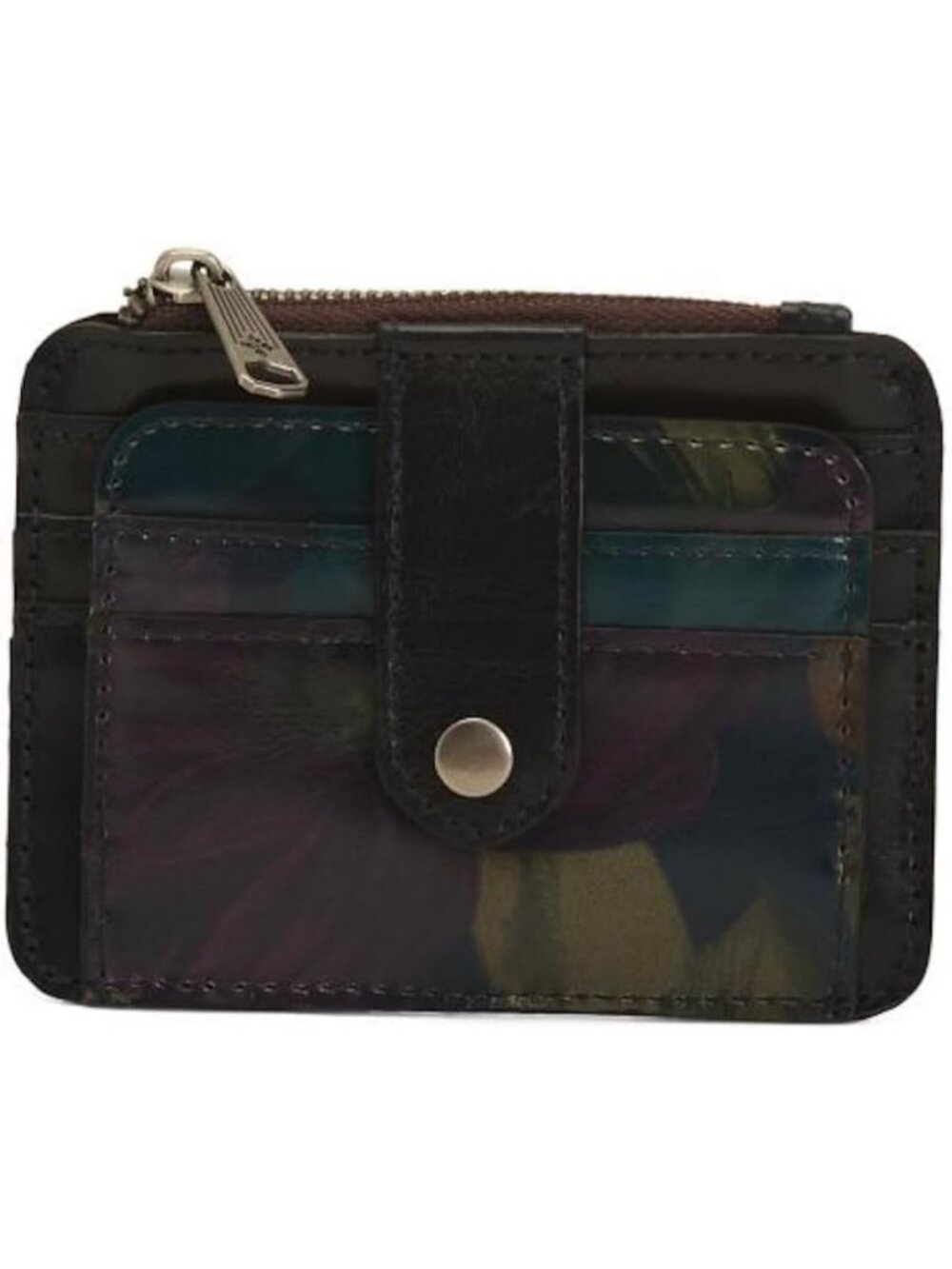 Peruvian Print Card Case Wallet - Stylish, Compact, and Functional Accessory